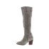 Diba True Ash Grove 29436 Womens Brown Suede Slip On Knee High Boots