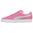 Puma Suede Classic Xxi Lace Up Womens Pink Sneakers Casual Shoes 381410-44