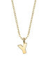 Фото #1 товара 2028 gold-Tone Initial Necklace 20"