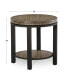 Фото #6 товара Canyon Round End Table, Created for Macy's