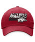 Фото #3 товара Men's Cardinal Arkansas Razorbacks Slice Adjustable Hat