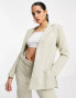 Puma cropped slouchy blazer in spray green- exclusive to asos grün, S - EU 38 - фото #1