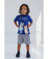 ფოტო #2 პროდუქტის Boys Bingo T-Shirt and Mesh Shorts Outfit Set to