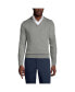 Фото #3 товара Men's School Uniform Cotton Modal Fine Gauge V-neck Sweater