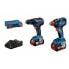 Фото #1 товара Bosch Maschinen-Set Combo Kit GDX 18V-200 + GSR 18V-55 2x4,0 Ah im L-Case