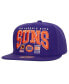 Фото #1 товара Men's Purple Phoenix Suns Champ Stack Snapback Hat