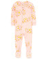 Toddler 1-Piece Ladybug 100% Snug Fit Cotton Footie Pajamas 5T