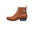 Фото #2 товара Aerosoles 40CHERRE01LW Brown Leather Women's Ankle Zip Bootie Boot Size US 10 W