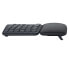 Фото #7 товара Logitech ERGO K860 - Full-size (100%) - RF Wireless + Bluetooth - Semi-mechanical key switch - Graphite