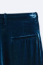 Фото #9 товара Limited edition velvet trousers
