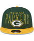 Фото #2 товара Men's Green, Gold Green Bay Packers Headline 9FIFTY Snapback Hat