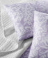 Damask Floral Duvet Cover Set, King, Created For Macy's