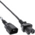 Фото #2 товара InLine 20pcs. Bulk-Pack Power Cable extension C15 straight to C14 socket - 3m