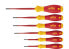 Фото #3 товара Wiha Schraubendreher Set SoftFinish® electric slimFix TORX® 6-tlg. (36558)