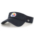 Фото #2 товара Men's Black Pittsburgh Steelers Clean Up Visor