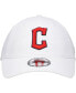 Men's White Cleveland Guardians League II 9FORTY Adjustable Hat