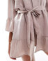 Фото #3 товара Luna bridesmaid kimono robe in pink