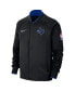 Men's Black Dallas Mavericks 2023/24 City Edition Authentic Showtime Performance Raglan Full-Zip Jacket