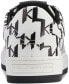 Karl Lagerfeld Men's Allover Logo Lace Up Low Top Sneaker