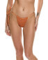 Bond-Eye Swim Sparti Brief String Bikini Bottom Women's Orange Os