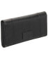 ფოტო #7 პროდუქტის Women's Pebbled Collection RFID Secure Trifold Wing Wallet