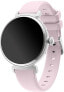 Фото #1 товара AMOLED Smartwatch DM70 – Silver - Pink
