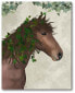 Фото #1 товара Horse Chestnut with Ivy Gallery-Wrapped Canvas Wall Art - 16" x 20"