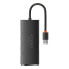 Rozdzielacz HUB 4-Portowy Lite Series USB-A do 4x USB-A 3.0 przewód 25cm - czarny