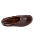 Softwalk Minna S2253-200 Womens Brown Narrow Leather Clog Flats Shoes