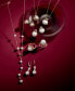 ფოტო #5 პროდუქტის Cultured White Ming Pearl (12mm) & Diamond (1/3 ct. t.w.) Stud Earrings in 14k Gold