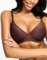 ASOS DESIGN Fuller Bust moulded t-shirt bra in brown Коричневый, EU 65 H - фото #5