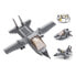 Фото #1 товара SLUBAN Army 3 In 1 Fighter Plane 125 Pieces Construction Game