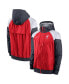 Фото #1 товара Men's Red Liverpool Windrunner Hoodie Full-Zip Jacket