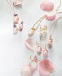 ფოტო #4 პროდუქტის Cultured White Ming Pearl (10mm) & Diamond (1/5 ct. t.w.) Pendant Necklace in 14k Gold