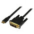 Фото #1 товара StarTech.com 1m (3.3 ft) Mini HDMI to DVI Cable - DVI-D to HDMI Cable (1920x1200p) - 19 Pin HDMI Mini Male to DVI-D Male - Digital Monitor Cable Adapter M/M - Mini HDMI to DVI Adapter - 1 m - Mini-HDMI - DVI-D - Male - Male - Straight