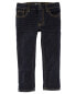 Фото #3 товара Джинсы для мальчиков Carterʻs Kid Dark Wash Husky-Fit Skinny-Leg Jeans