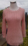 Фото #3 товара NY Collection Women's Long Sleeve Crewneck Sweater Pink M