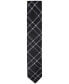 Фото #2 товара Men's Stitch Plaid Extra Long Tie