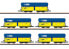Фото #1 товара Märklin Coal Traffic - Train model - Z (1:220) - Boy/Girl - 15 yr(s) - Blue - Yellow - Model railway/train