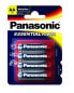 Фото #2 товара Panasonic Alkaic Battery Aa Lr6e Blister 4 ПК.
