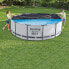 Фото #3 товара BESTWAY 58037 Ø366cm Steel Pro-Steel Pro Max-Fast Set pool cover