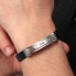 Фото #2 товара Кожаный браслет со стальным декором Moody SQH27