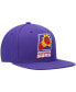 Фото #4 товара Бейсболка мужская Mitchell & Ness Purple Phoenix Suns Hardwood Classics Team Ground 2.0 Snapback Hat
