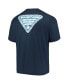 Фото #4 товара Men's Navy North Carolina Tar Heels Terminal Tackle Omni-Shade T-shirt