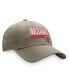 Men's Khaki Indiana Hoosiers Slice Adjustable Hat