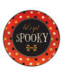 Spooky Halloween Set of 4 Canape Plates, Service for 4