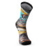 SMARTWOOL Bike Zero Cushion Wolf Print Crew long socks