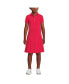 ფოტო #2 პროდუქტის Big Girls Short Sleeve Mesh Pleated Polo Dress