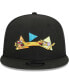 Фото #2 товара Men's Black CatDog Trucker 9FIFTY Snapback Hat