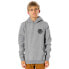 RIP CURL Wetsuit Icon hoodie Серый, 12 лет - фото #1